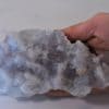 Calcite sur fluorine, Mine de Fontsante, Esterel, Var, Provence.