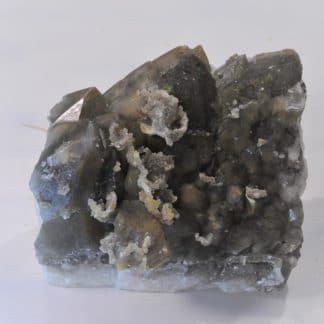 Quartz fumé, Ploemeur, Morbihan, Bretagne.