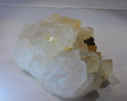 Quartz et Sidérite, Carrière de la Contamine, Moutiers, Tarentaise, Savoie.