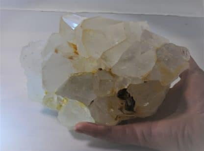 Quartz et Sidérite, Carrière de la Contamine, Moutiers, Tarentaise, Savoie.