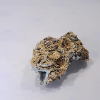 Hémimorphite bleue, Mine de la Vidale, Asprières, Aveyron.