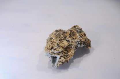 Hémimorphite bleue, Mine de la Vidale, Asprières, Aveyron.