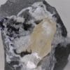 Fluorine et Calcite maclée, Glageon, Nord, Hauts-de-France.