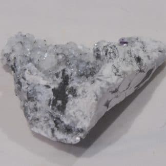 Fluorine et Pyrite sur Calcite, Glageon, Nord, Hauts-de-France.