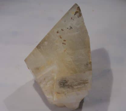 Gros cristal de Calcite, Glageon, Nord, Hauts-de-France.