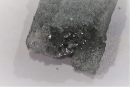 Quartz chloriteux zébré, Les Contamines, Haute-Savoie.