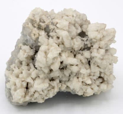 Baryte sur fluorite, mine de Marsanges, Langeac, Haute-Loire.