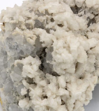 Baryte sur fluorite, mine de Marsanges, Langeac, Haute-Loire.