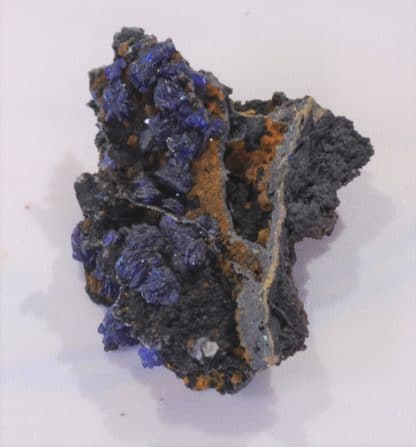 Azurite, Mine du Moulinal, Tarn, France.