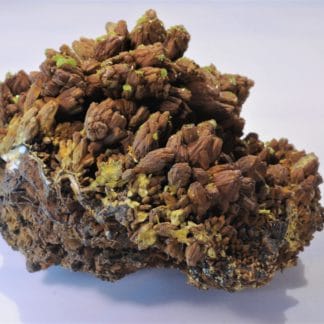 Pyromorphite, Les Farges, Ussel, Corrèze.