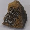 Willemite sur Sidérite, carrière du Rivet, Peyrebrune, Tarn.