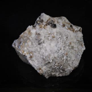 Blende (sphalérite) sur dolomie, Trèves, Gard.