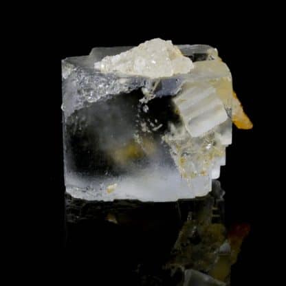 Fluorine et quartz, Mine de Mont-Roc, Tarn.