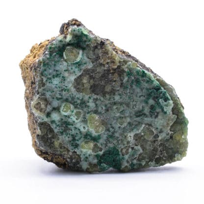 Smithsonite et malachite, Chessy, Rhône.