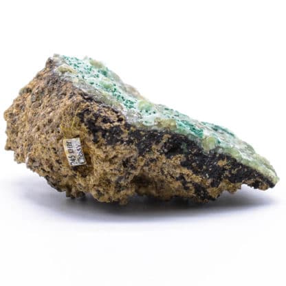 Smithsonite et malachite, Chessy, Rhône.