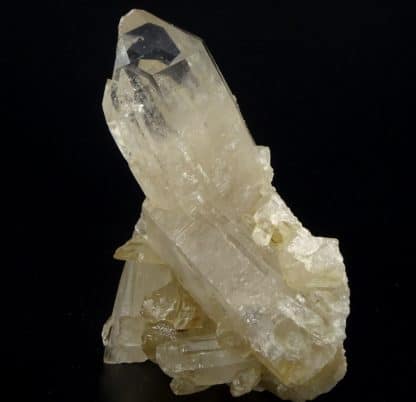 Quartz limpide, carrière de Bierghes, Brabant Wallon, Belgique.