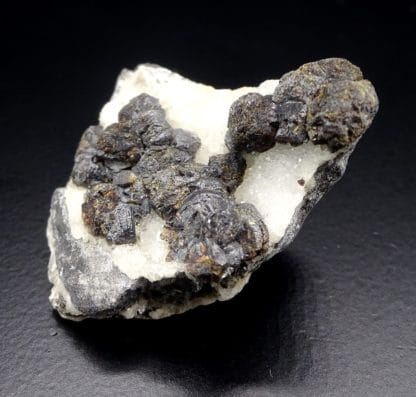 Sphalérite (Blende), mine de Plombières (Bleyberg), province de Liège, Belgique.