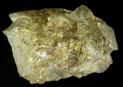 Rutile (sagénite) sur quartz, Saint-Gothard, Uri, Suisse.