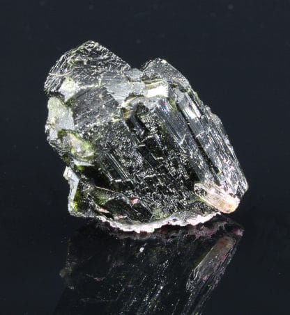 Epidote de Knappenwand, Hohe Tauern, Salzburg, Autriche.