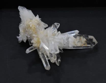 Quartz biterminés, Mine à Giraud, Bourg d’Oisans, Isère.