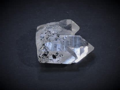 Hématite sur Quartz, Le Plan du Lac, Saint-Christophe-en-Oisans, Isère.