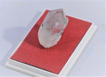 Hématite sur Quartz, Plan du Lac, Saint-Christophe-en-Oisans, Isère.