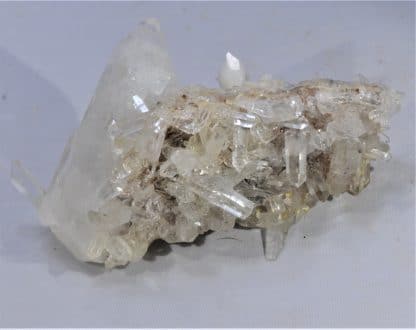 Quartz et Chalcopyrite, Mine de la Gardette, Oisans, Isère.