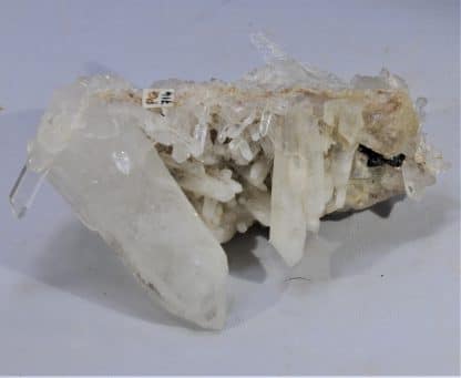 Quartz et Chalcopyrite, Mine de la Gardette, Oisans, Isère.