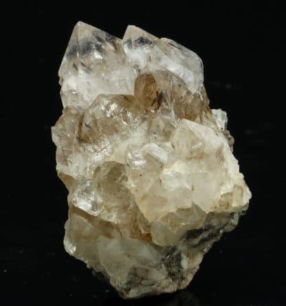 Quartz à inclusion de goethite, Haouli, Mibladen, Maroc.