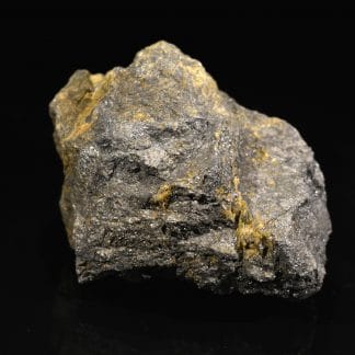 Galène et pyrite, mine de La Bessette, Puy-de-Dôme.