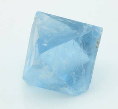 Lot de 3 cristaux de fluorine bleue de Seilles en Belgique.