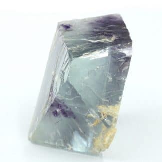 Fluorine bleue avec zonage violet, Seilles, Belgique.