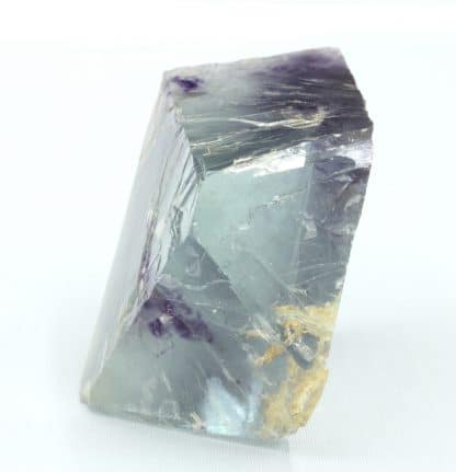 Fluorine bleue avec zonage violet, Seilles, Belgique.