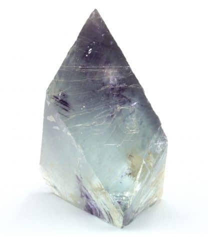 Fluorine bleue avec zonage violet, Seilles, Belgique.