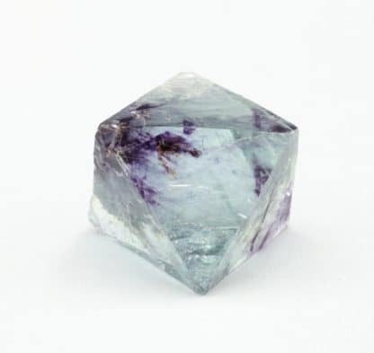 Fluorine bleue et violet, carrière de Boltry, Seilles, Belgique.