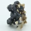 Ilvaite et quartz, Boron Quarry, Dalnegorsk, Russie.