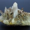 Quartz, sidérite et pyrite, mine de Saint-Pierre-de-Mésage, Isère.