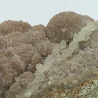 Calcite sur ankérite, Laguépie, Tarn-et-Garonne, France.