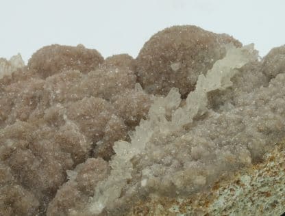 Calcite sur ankérite, Laguépie, Tarn-et-Garonne, France.