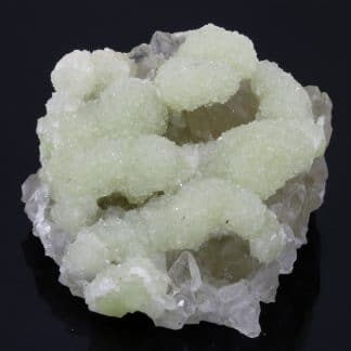 Sidérite verte et quartz de Laguépie, Tarn-et-Garonne.