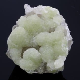 Sidérite verte et quartz de Laguépie, Tarn-et-Garonne.