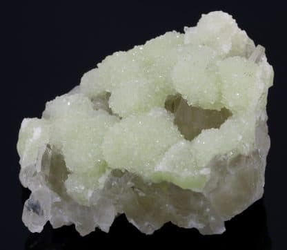 Sidérite verte et quartz de Laguépie, Tarn-et-Garonne.