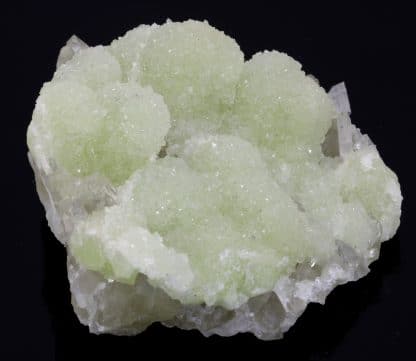 Sidérite verte et quartz de Laguépie, Tarn-et-Garonne.