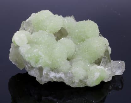 Sidérite verte et quartz de Laguépie, Tarn-et-Garonne.