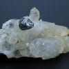 Galène, Barytine et Quartz fumé, Lac Blanc, L’Alpe d’Huez, Oisans, Isère.