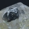 Galène, Barytine et Quartz fumé, Lac Blanc, L’Alpe d’Huez, Oisans, Isère.