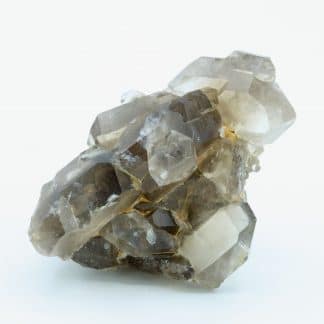 Quartz fumé avec rutile, sud Maevatanana, Madagascar.