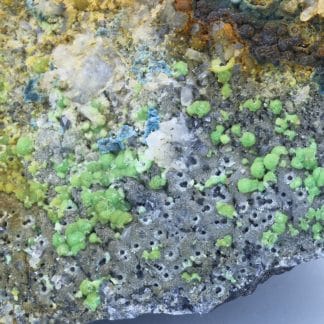 Variscite, carrière de Pannecé, Loire-Atlantique.