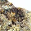 Axinite, Albite et Préhnite, Pêne Arrouye, Campan, Hautes-Pyrénées.
