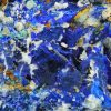 Azurite, fluorine, malachite, mine de Montroc (Mont-Roc), Tarn.